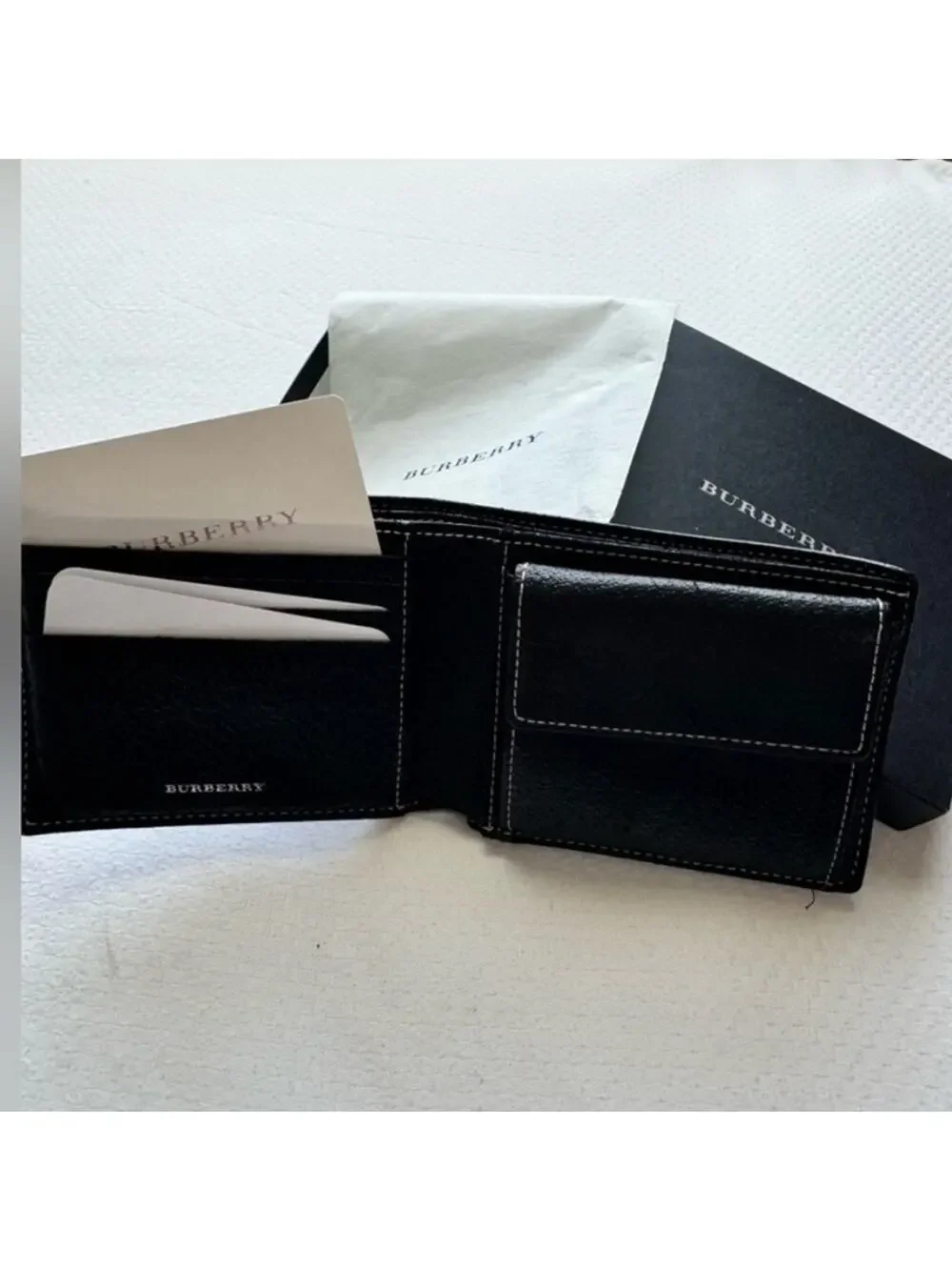 Burberry Men’s Black Wallet